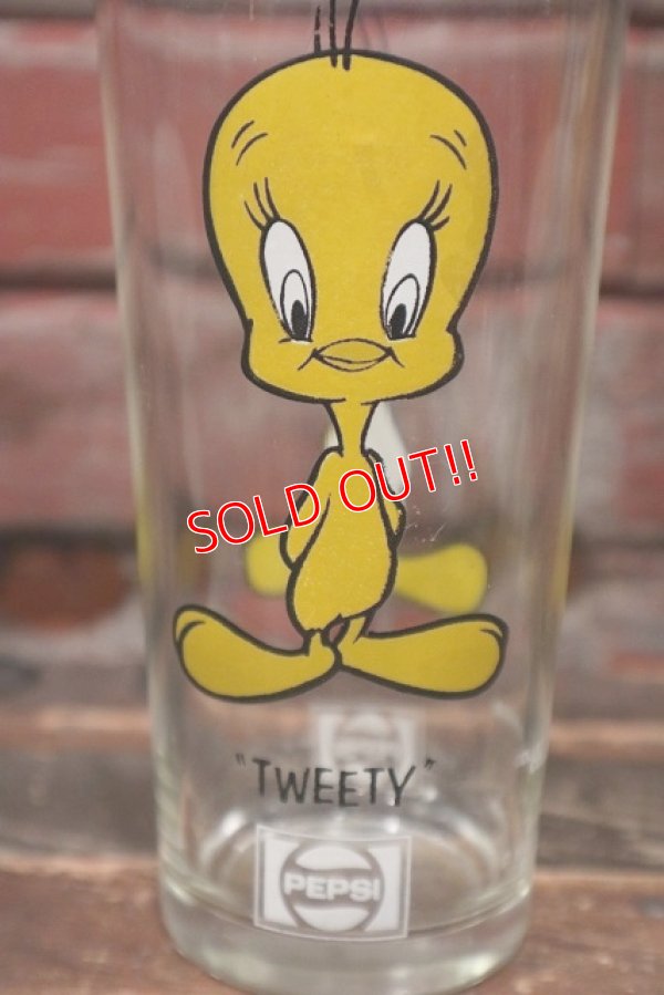 画像3: gs-220401-122 Tweety / PEPSI 1973 Collector Series Glass