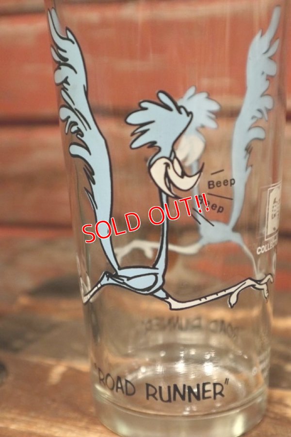 画像2: gs-220401-123 Road Runner / PEPSI 1973 Collector Series Glass