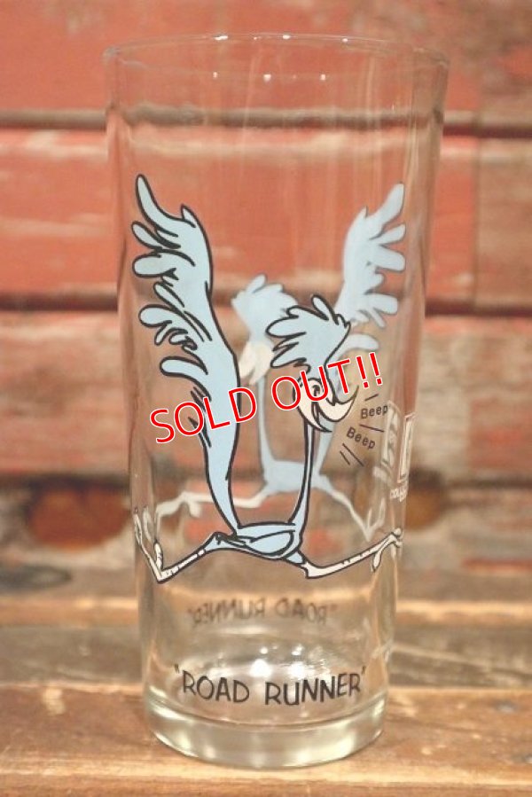 画像1: gs-220401-123 Road Runner / PEPSI 1973 Collector Series Glass