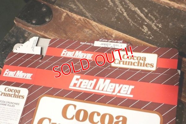 画像6: ct-220401-78 FRED MEYER / Cocoa Crunchies 1999 Cereal Box
