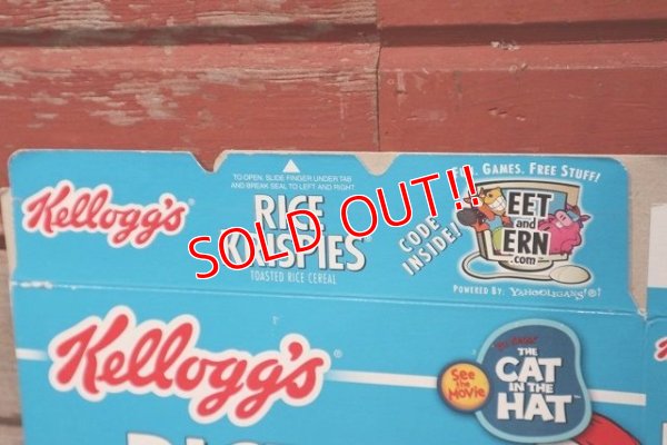 画像4: ct-220401-78 Kellogg's / RICE KRISPIES 1995 THE CAT IN THE HAT Cereal Box