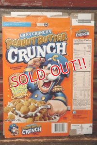 ct-220401-78 QUAKER / CAP'N CRUNCH'S 2007 PEANUT BUTTER CRUNCH Cereal Box