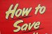画像2: dp-220401-61 Mobil / "How to Save Gasoline" Poster (2)