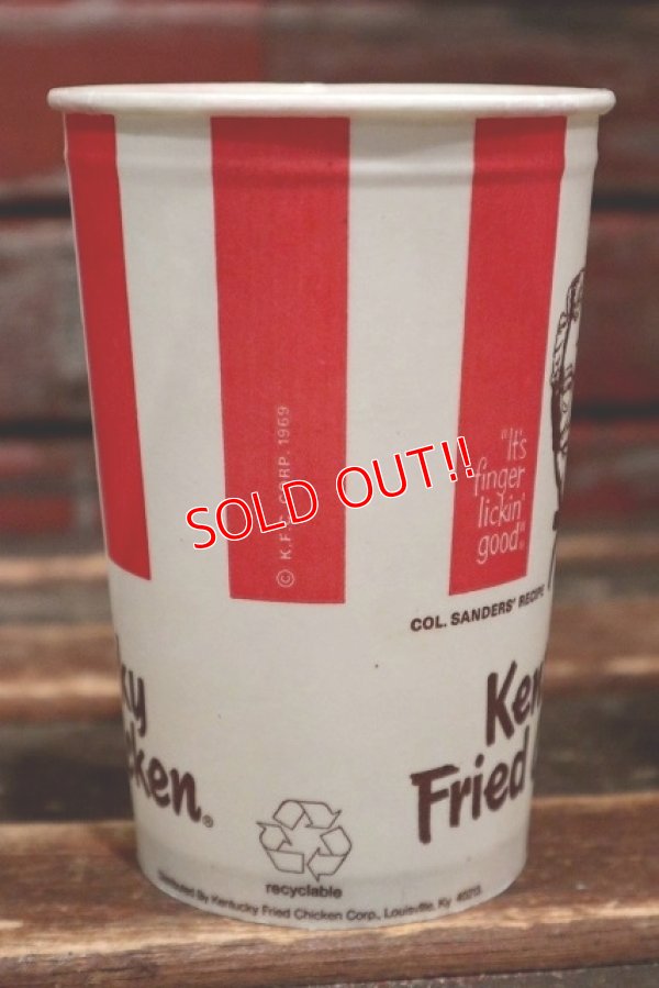 画像4: dp-220401-44 Kentucky Fried Chicken(KFC) / 1960's Wax Cup