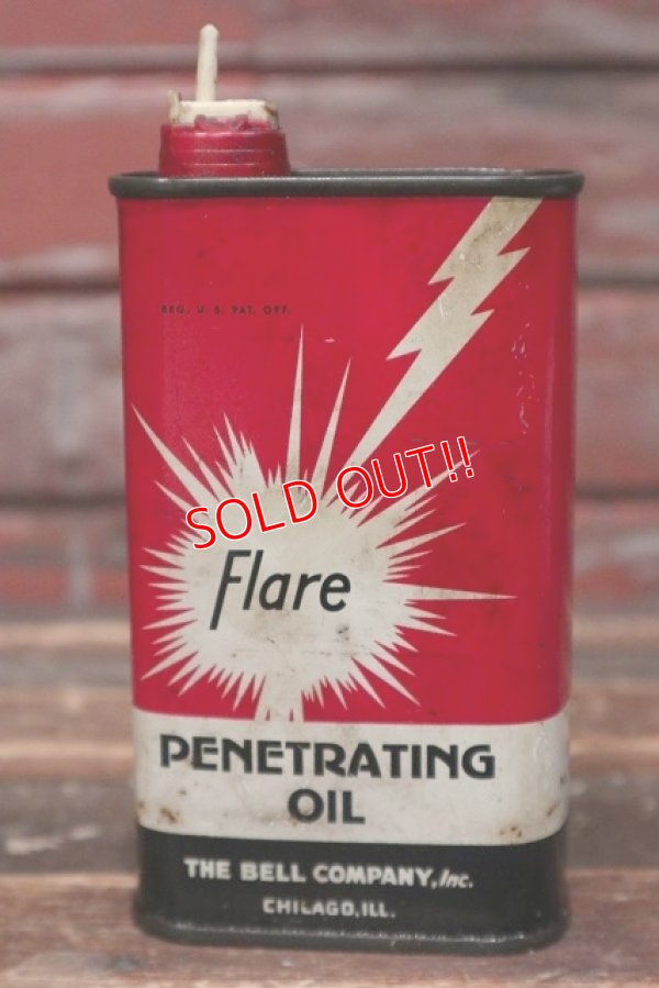 画像1: dp-220401-132 Flare / PENETRATING OIL Vintage Can