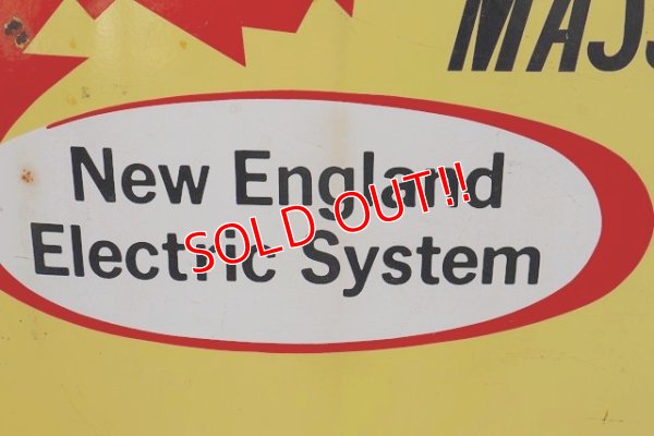 画像4: ct-220501-01 Reddy Kilowatt / 1960's Massachusetts Electric Porcelain Sign