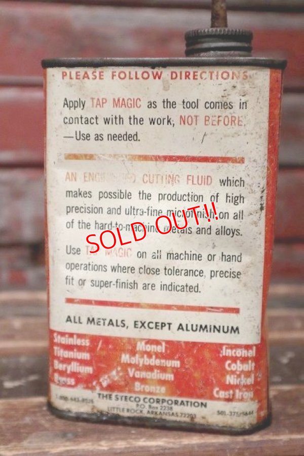 画像3: dp-220401-198 TAP MAGIC / Cutting Fluid Vintage Can