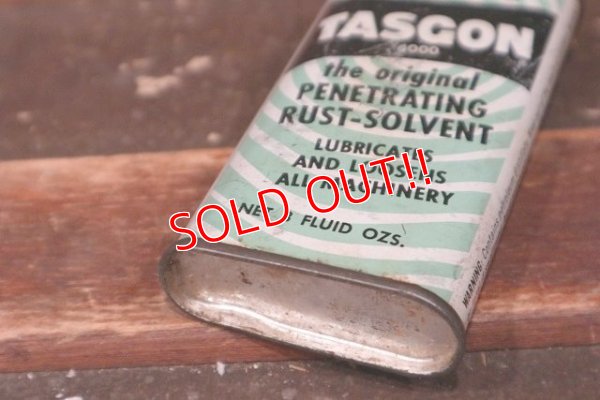 画像6: dp-220401-181 Cabot's TASGON / PENETRATING RUST-SILVENT Vintage Handy Can