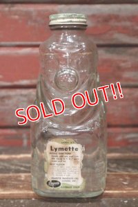 dp-220501-02 grapette Lymette / 1950's Clown Syrup Bottle 