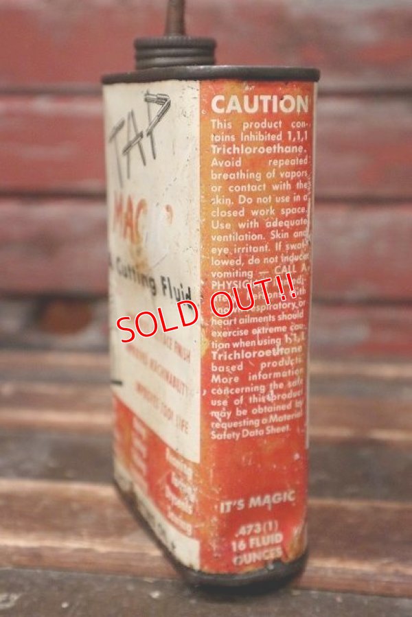 画像5: dp-220401-198 TAP MAGIC / Cutting Fluid Vintage Can
