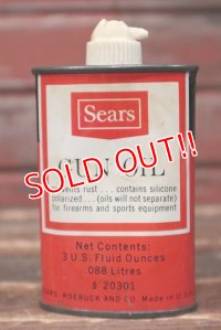 dp-220401-159 Sears / GUN OIL Vintage Handy Can