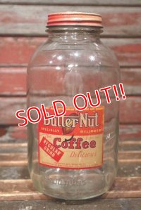 dp-220501-01 Butter-Nut Coffee / 1940's Glass Jar