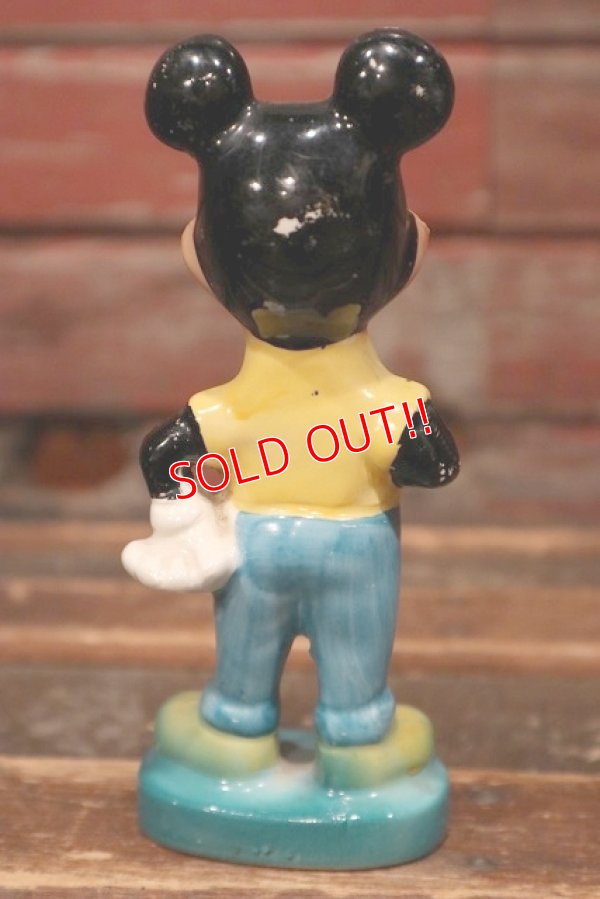 画像5: ct-2220501-47 Mickey Mouse / 1960's Porcelain Figure