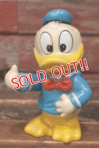 ct-220501-22 Donald Duck / 1970's-1980's Plastic Coin Bank (S)