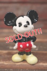 ct-220501-39 Mickey Mouse / 1980's Ceramic Figure 