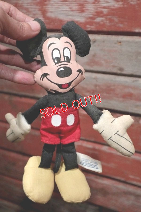 画像2: ct-220401-50 Mickey Mouse & Minnie Mouse / 1970's Rag Doll Set