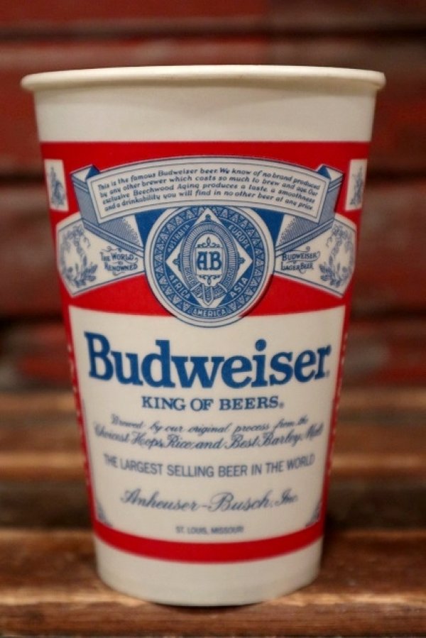 画像1: dp-220401-44 Budweiser / 1970's-1980's Paper Cup