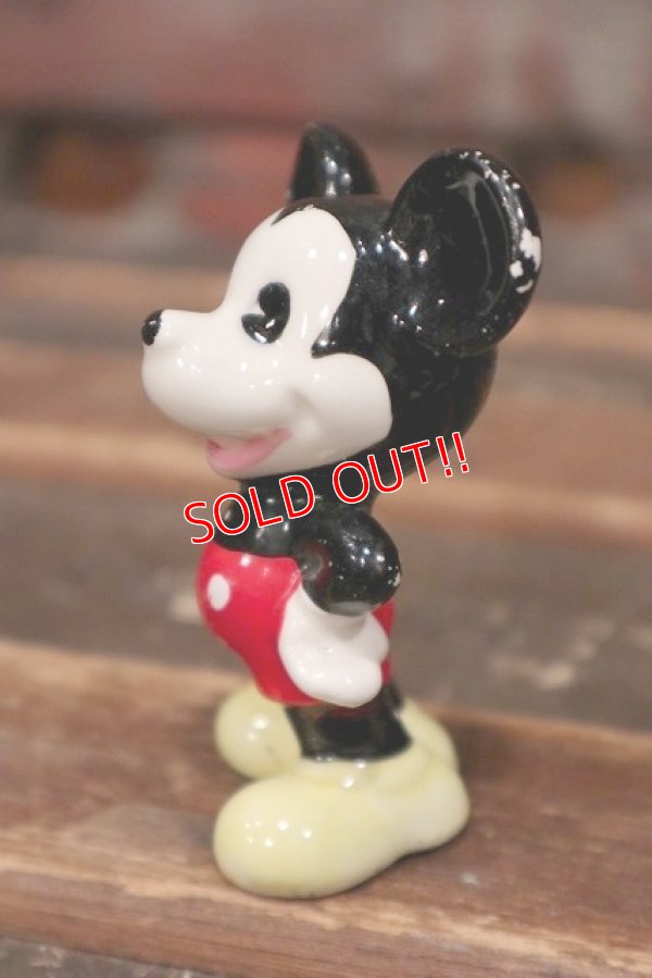 画像4: ct-220501-39 Mickey Mouse / 1980's Ceramic Figure 