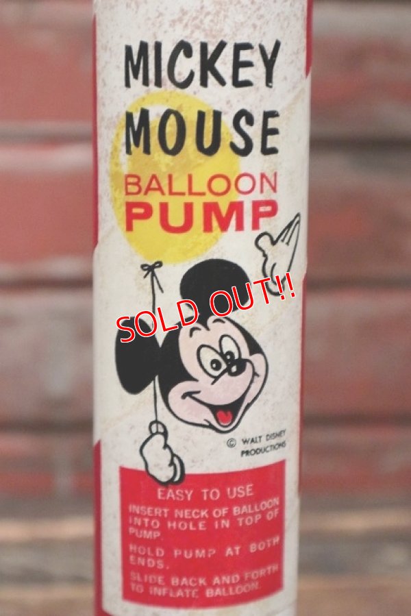 画像2: ct-220501-46 Mickey Mouse / 1950's-1960's Balloon Pump