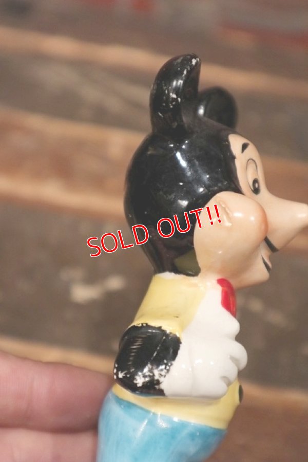 画像6: ct-2220501-47 Mickey Mouse / 1960's Porcelain Figure
