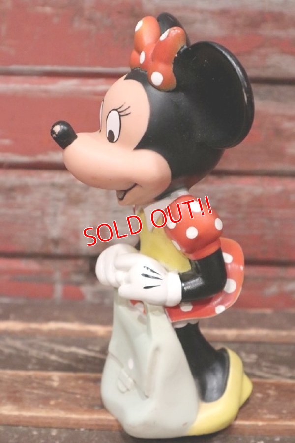 画像4: ct-220501-27 Minnie Mouse / 1980's Soft Vinyl Doll