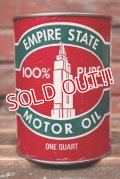 dp-220301-76 EMPIRE STATE / 1950's MOTOR OIL One U.S. Quart Can