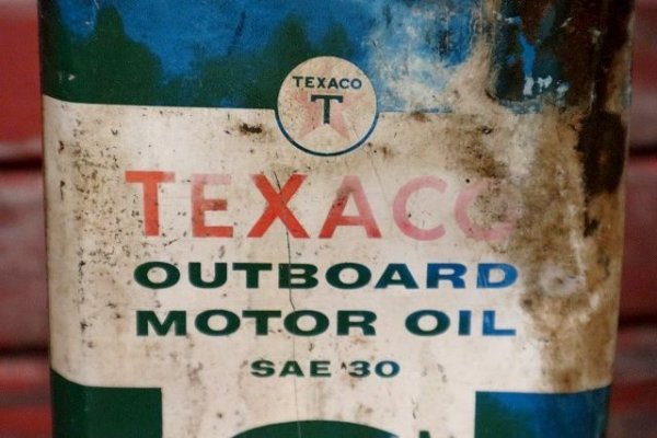 画像2: dp-220401-228 TEXACO / OUTBOARD MOTOR OIL Can