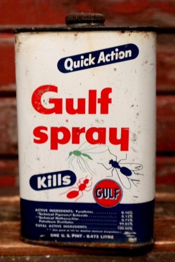 画像1: dp-220401-119 Gulf / 1960's Gulf Spray Can