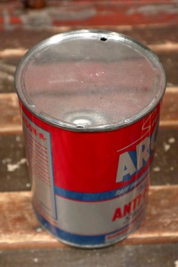 画像4: dp-220301-64 Super ARCTIC / 1950's ANTI-FREEZE Stops Rust One U.S. Quart Can