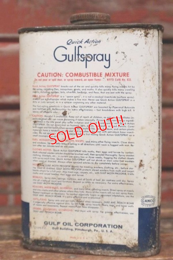 画像3: dp-220401-119 Gulf / 1960's Gulf Spray Can
