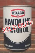 dp-220401-195 TEXACO / HAVOLINE MOTOR OIL One U.S. Quart Can