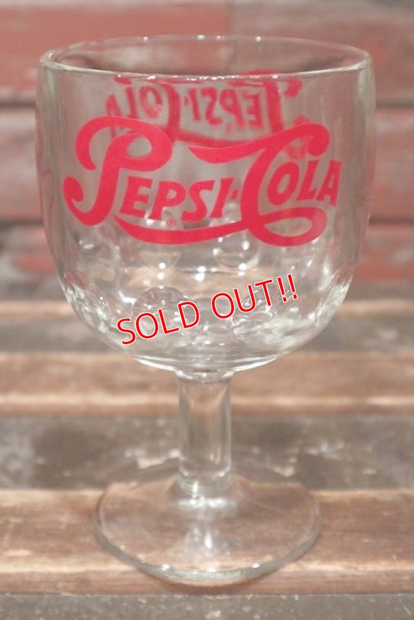 画像1: dp-220501-07 PEPSI COLA / 1990's〜 Goblet Glass