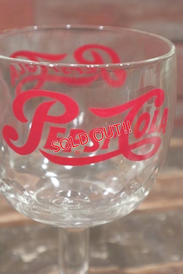 画像2: dp-220501-07 PEPSI COLA / 1990's〜 Goblet Glass