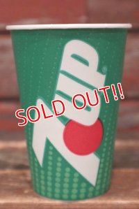 dp-220401-44 7up / 1980's-1190's Wax Paper Cup