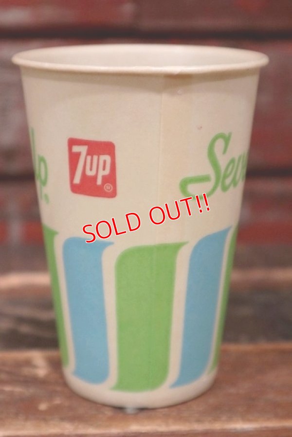 画像4: dp-220401-44 7up / 1970's Wax Paper Cup