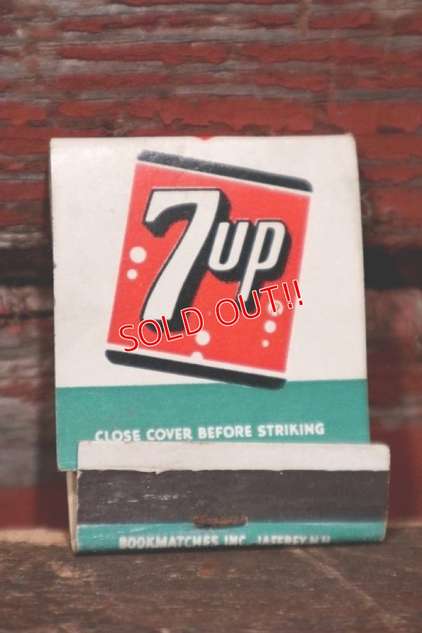 画像1: dp-220501-08 7up / 1950's Match Book