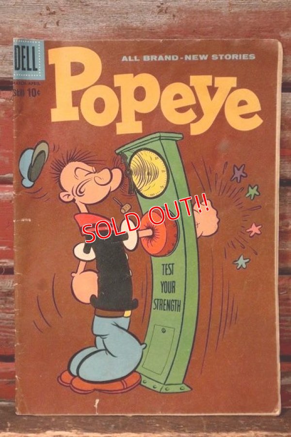 画像1: ct-220401-01 Popeye / DELL 1960 Comic