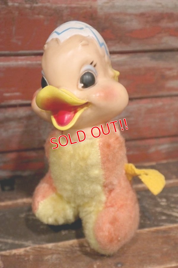 画像1: ct-220401-42 My-Toy / 1960's Duck Rubber Face Doll