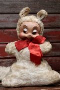 ct-220501-42 My-Toy / 1960's Squirrel Rubber Face Plush Doll