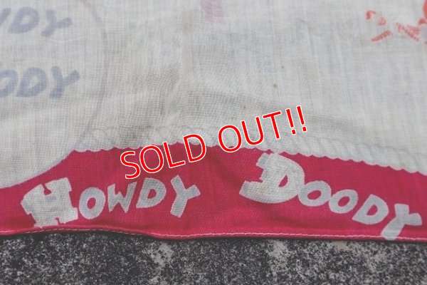 画像4: ct-220401-81 Howdy Doody / 1950's Handkerchief Bandana