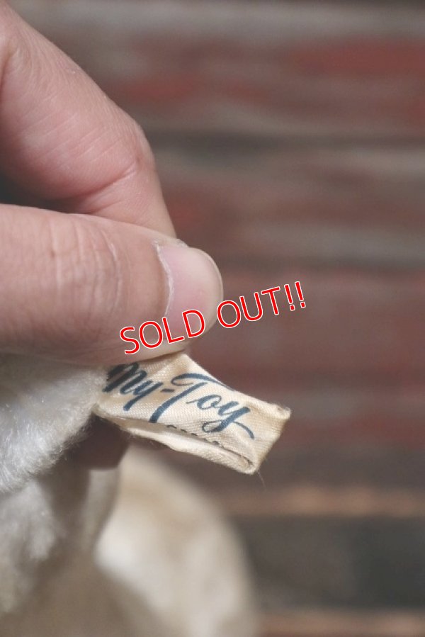 画像9: ct-220501-42 My-Toy / 1960's Squirrel Rubber Face Plush Doll