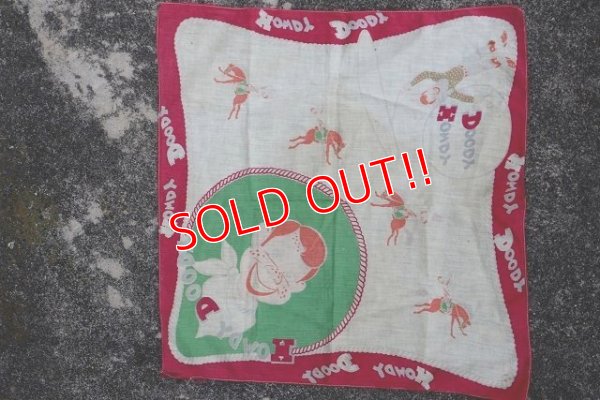 画像9: ct-220401-81 Howdy Doody / 1950's Handkerchief Bandana