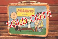 ct-220501-15 【JUNK】PEANUTS / THERMOS 1970's Metal Lunch Box