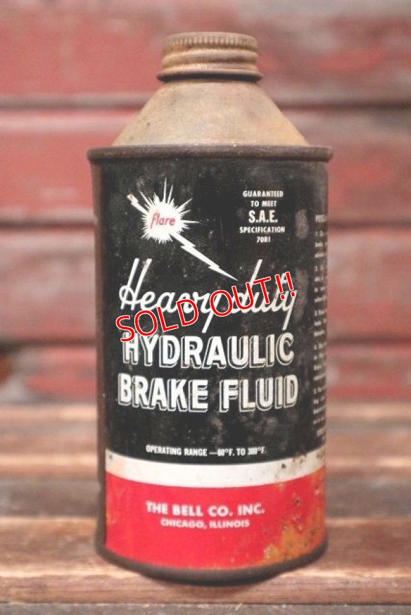 画像1: dp-220401-186 Flare / Heavy Duty HYDRAULIC BRAKE FLUID 12 FL.OZ. Can