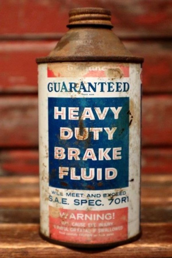 画像1: dp-220401-189 GUARANTEED / HEAVY DUTY BRAKE FLUID 12 FL.OZ. Can