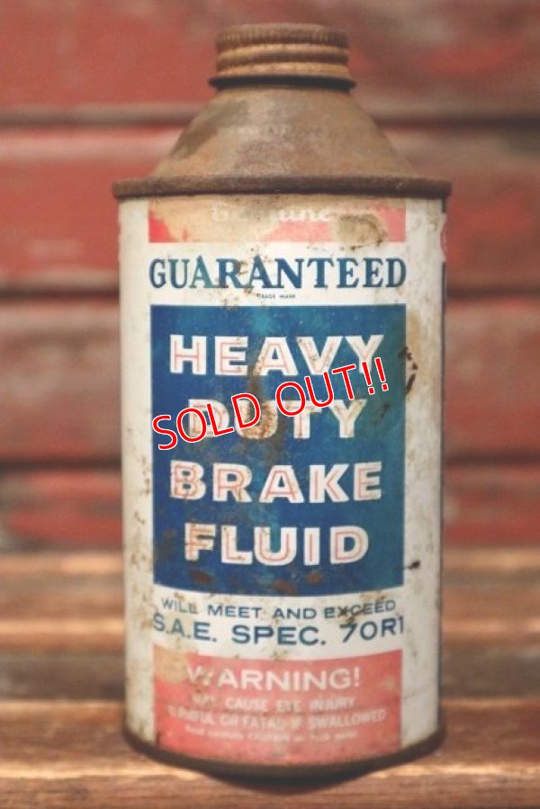 画像1: dp-220401-189 GUARANTEED / HEAVY DUTY BRAKE FLUID 12 FL.OZ. Can