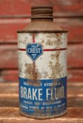 dp-220401-187 Blue CREST / HEAVY DUTY HYDRAULIC BRAKE FLUID 12 FL.OZ. Can