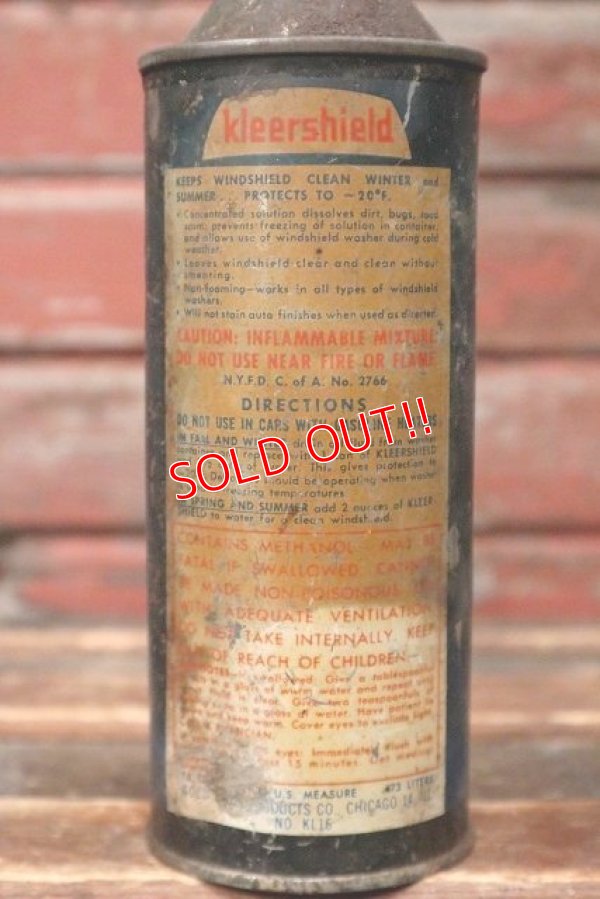 画像3: dp-220401-243 kleershield / WINDSHIELD WASHER 16 FL.OZ. Can