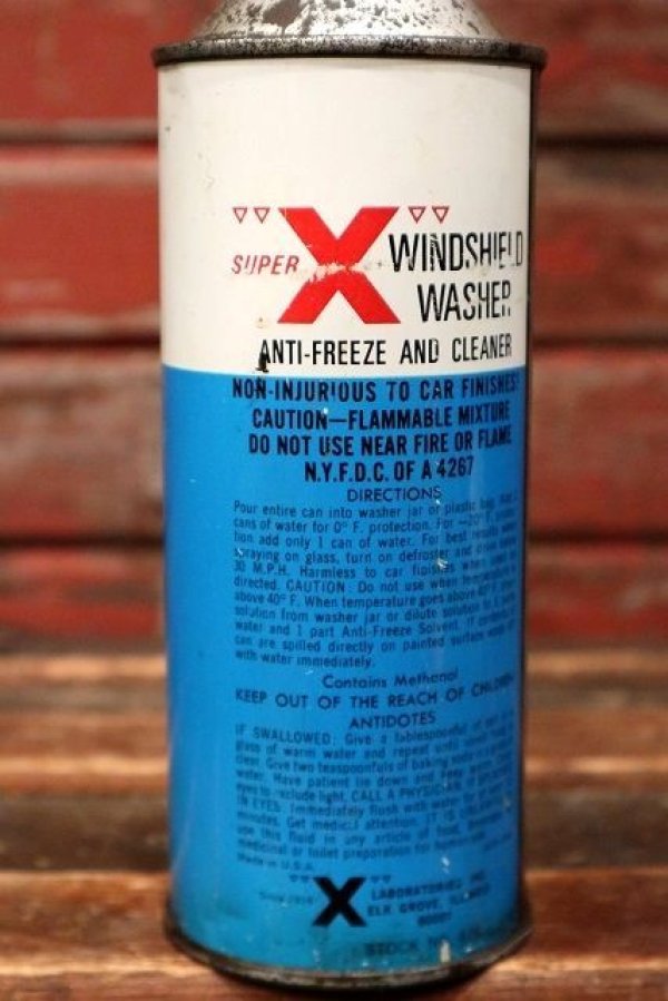 画像3: dp-220401-202 SUPER X / WINDSHIELD WASHER 16 FL.OZ. Can