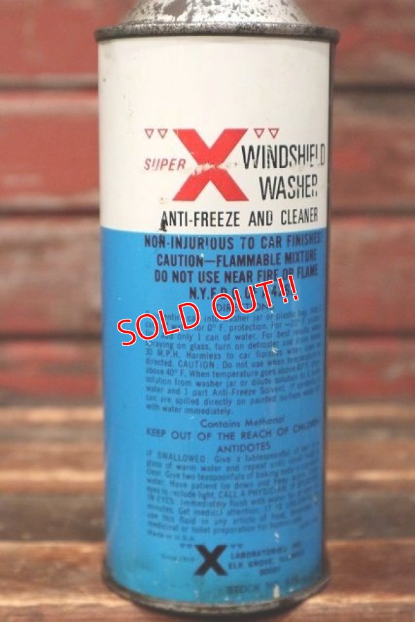 画像3: dp-220401-202 SUPER X / WINDSHIELD WASHER 16 FL.OZ. Can